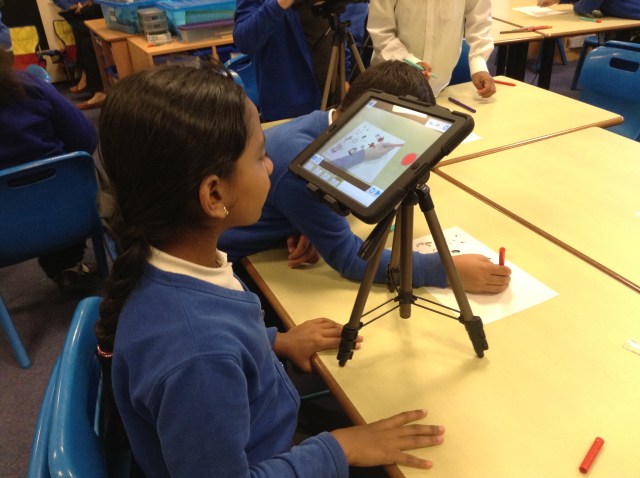 Animating drawings with I Can Animate on iOS